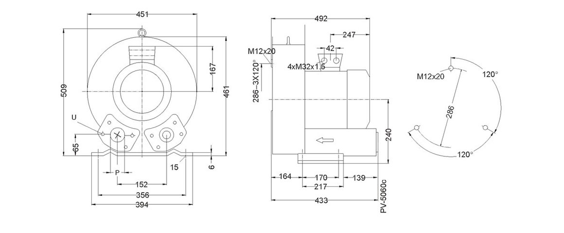 2HB 830 H27 高壓鼓風(fēng)機(jī)